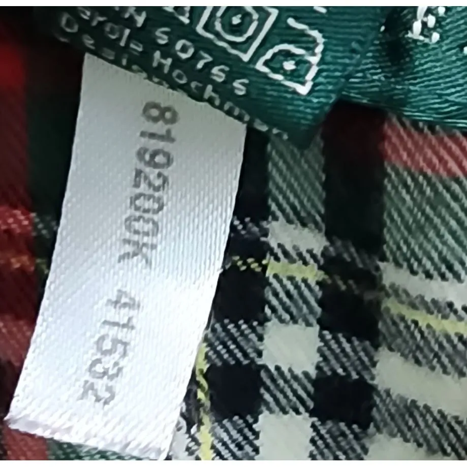 Ralph‎ Lauren Plaid Flannel Pajama Top Cozy Button-Down Sleepwear - Image 4