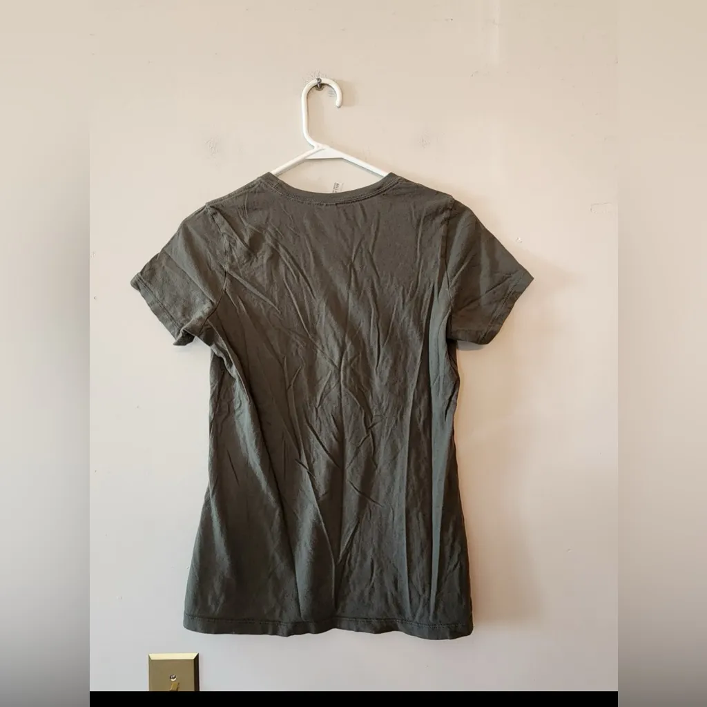 Girl gang dark green T-Shirt size Large - Image 2