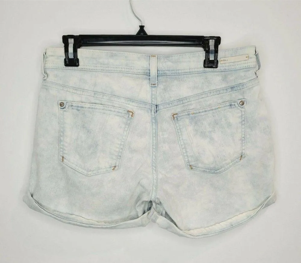 Anthropology pilcro and the Letterpress mid rise denim shorts. Size 24 E… - Image 2