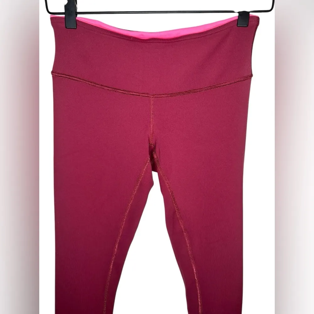 Lululemon Reversible Wunder Under Crop Legging Size 6 - Image 7