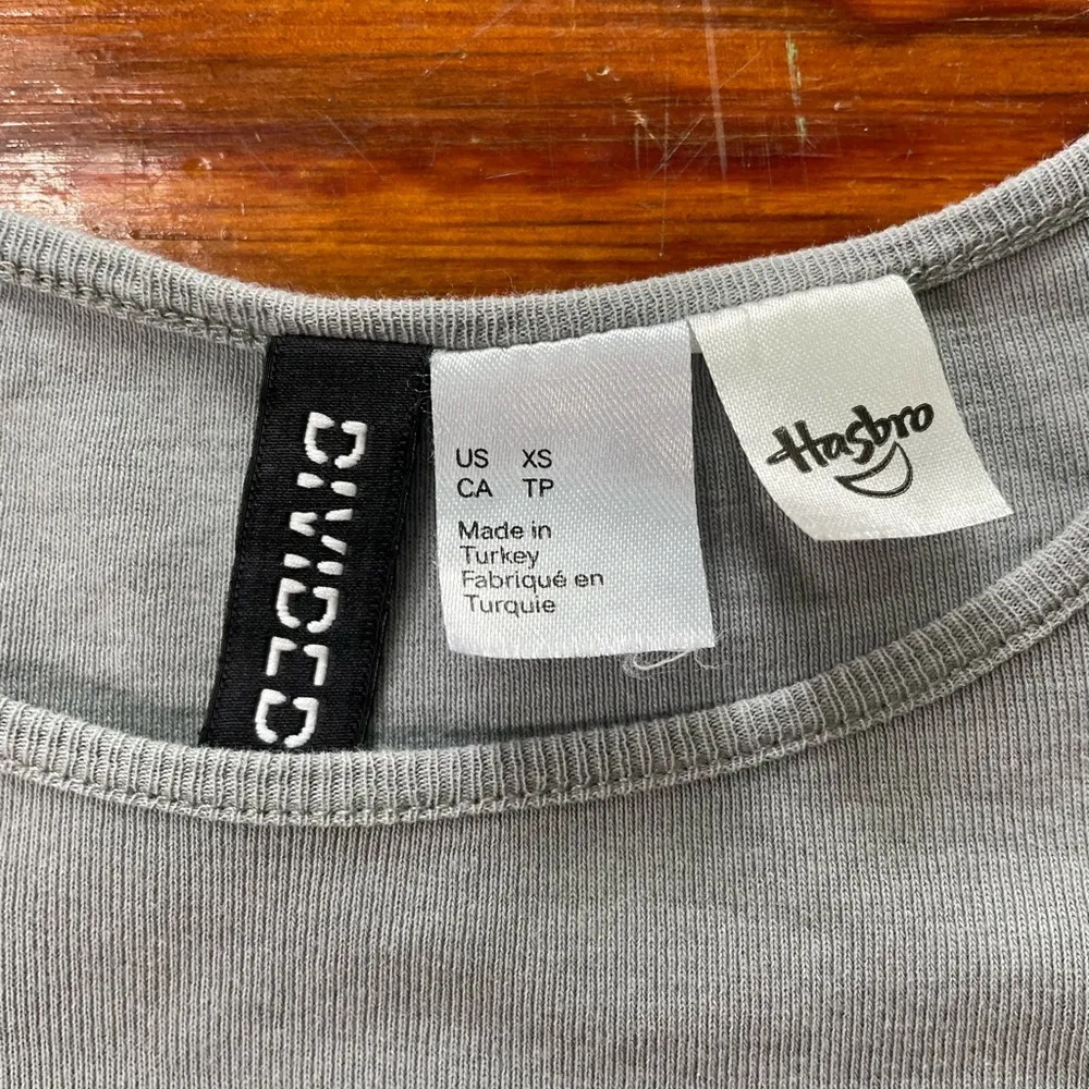 Divided My Little Pony Lettuce Hem Crop Tee - Size XS - Image 7