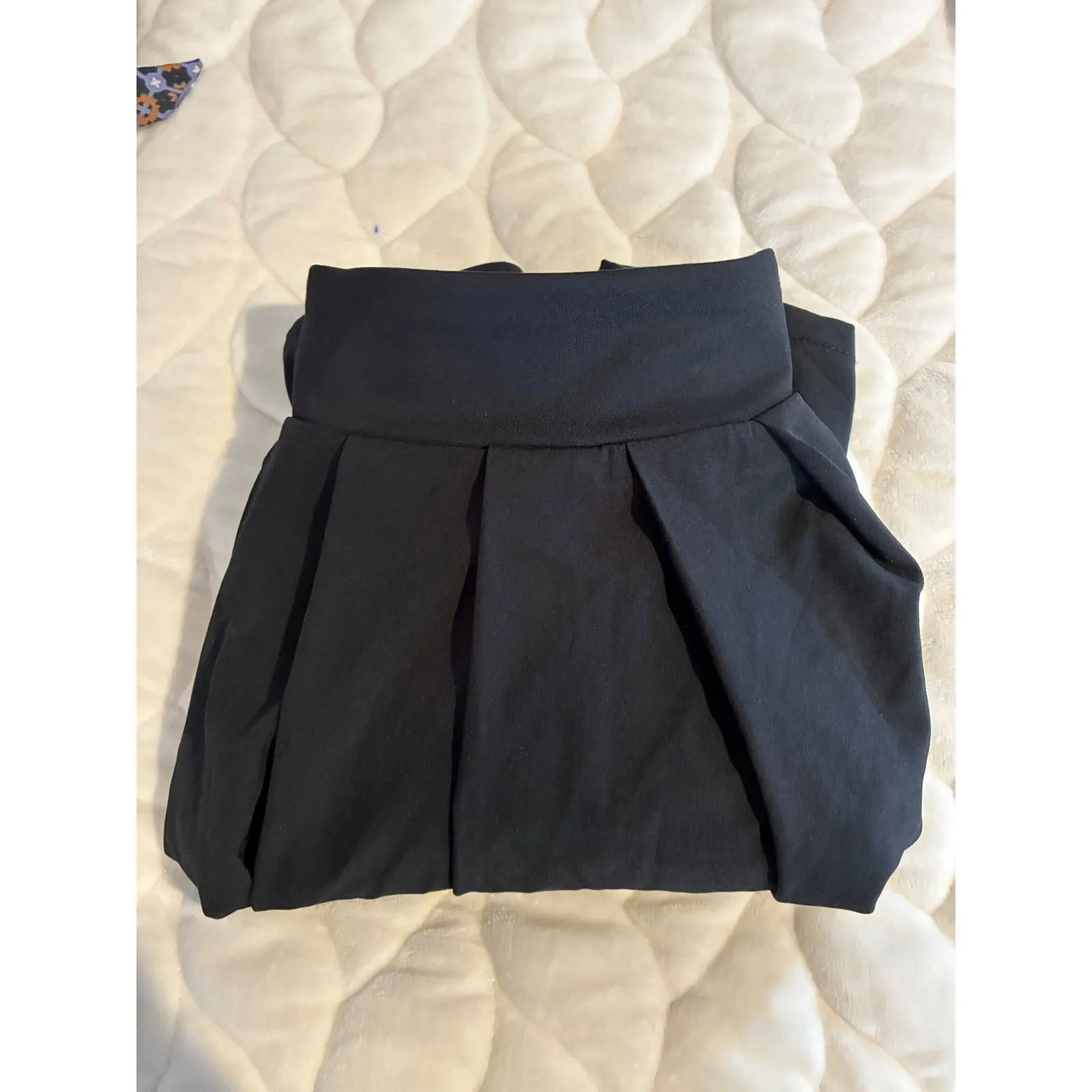 J.Crew Women's Pleated Active Skort Skirt Black‎ Athletic Sports Casual Size XS - Image 6