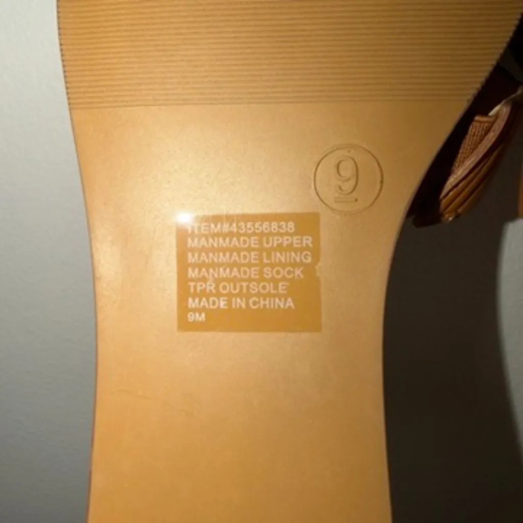 Torrid New Women’s Size 9 Brown Bow Flat Sandals Slip On Summer Casual Shoes - Image 7