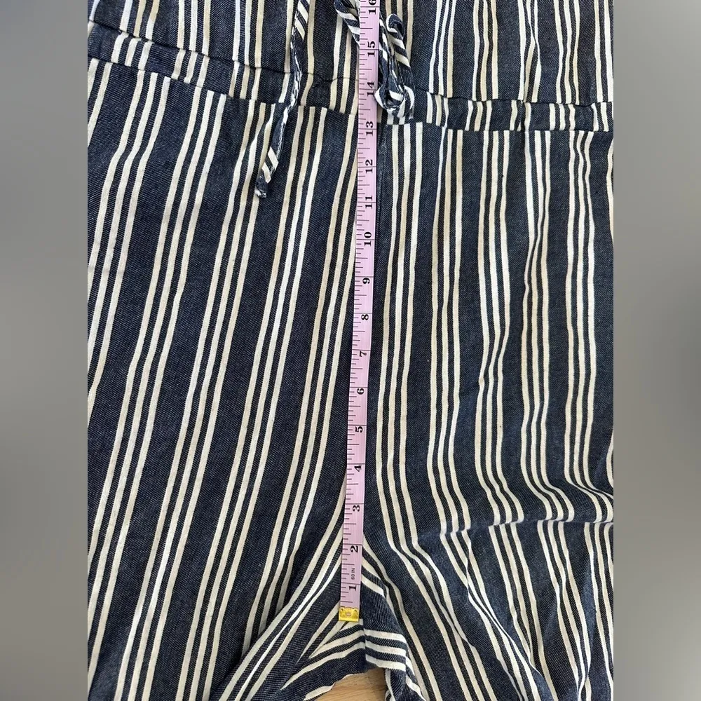 Anthropologie Drew striped jumpsuit size large - Image 7