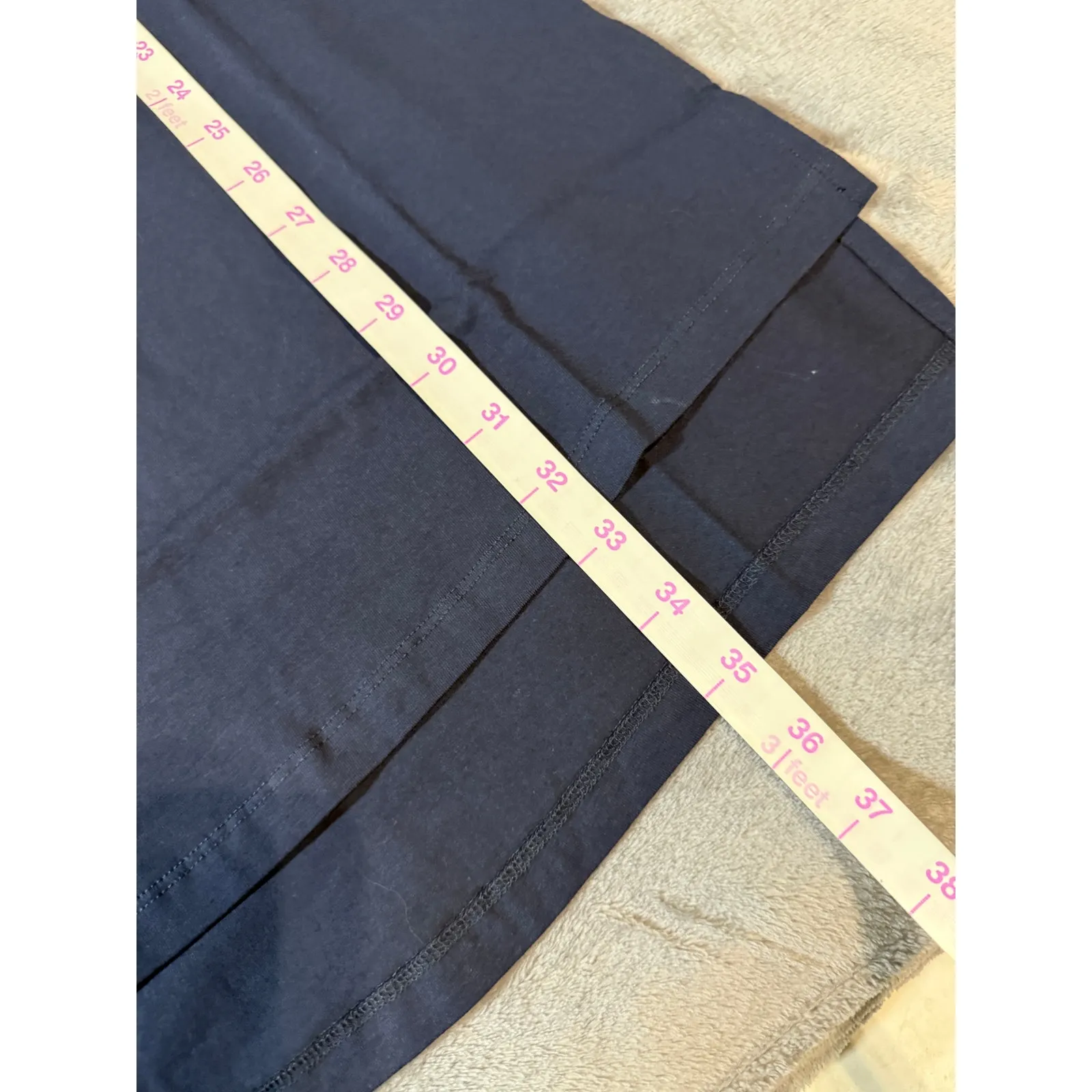 NWT Universal Standard Size 4XS (00-0)‎ TESINO Navy Blue V-Neck Shirt Dress - Image 7