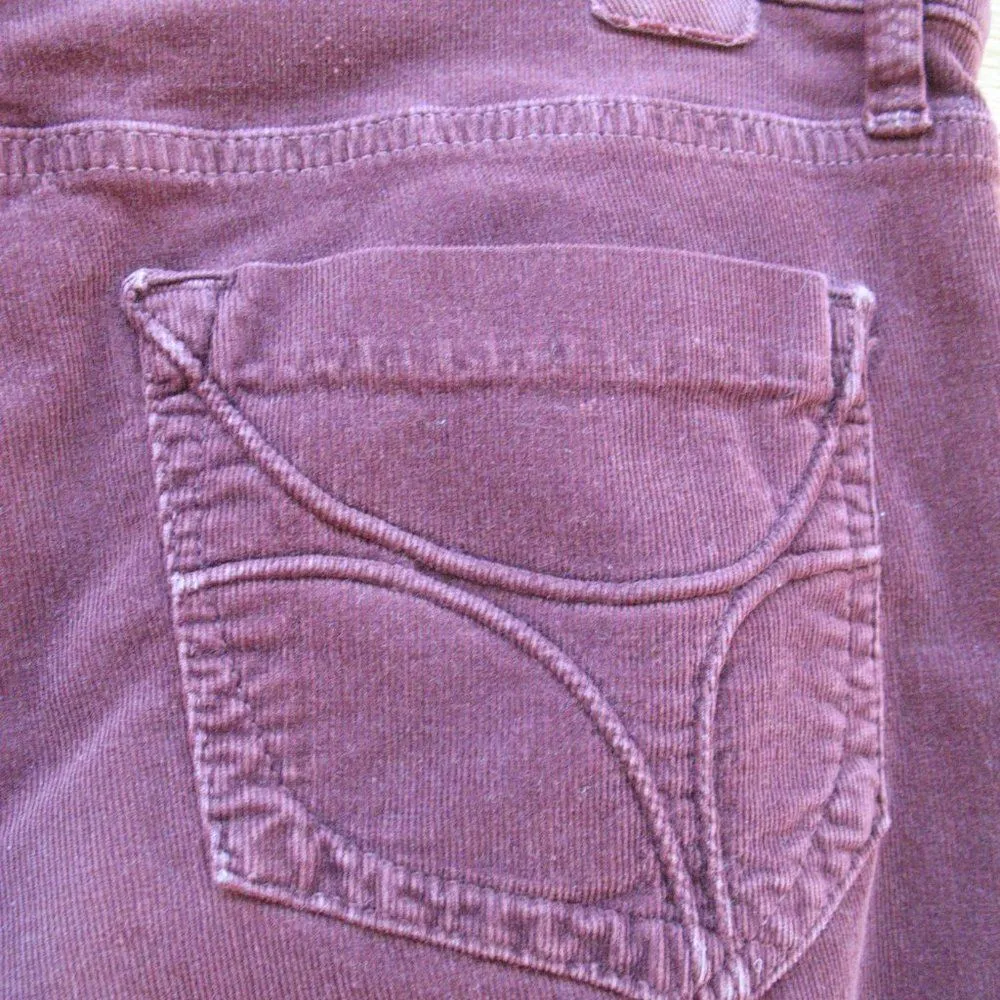 Goldsign Boot Cut Corduroys Pants Jeans Red Size 25 - Image 7