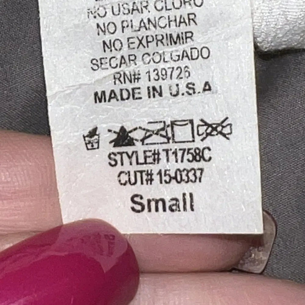 HONEY PUNCH WOMEN WHITE BLACK STRIPED WRAP BLOUSE STYLE T1758C SIZE SMALL V NECK - Image 9