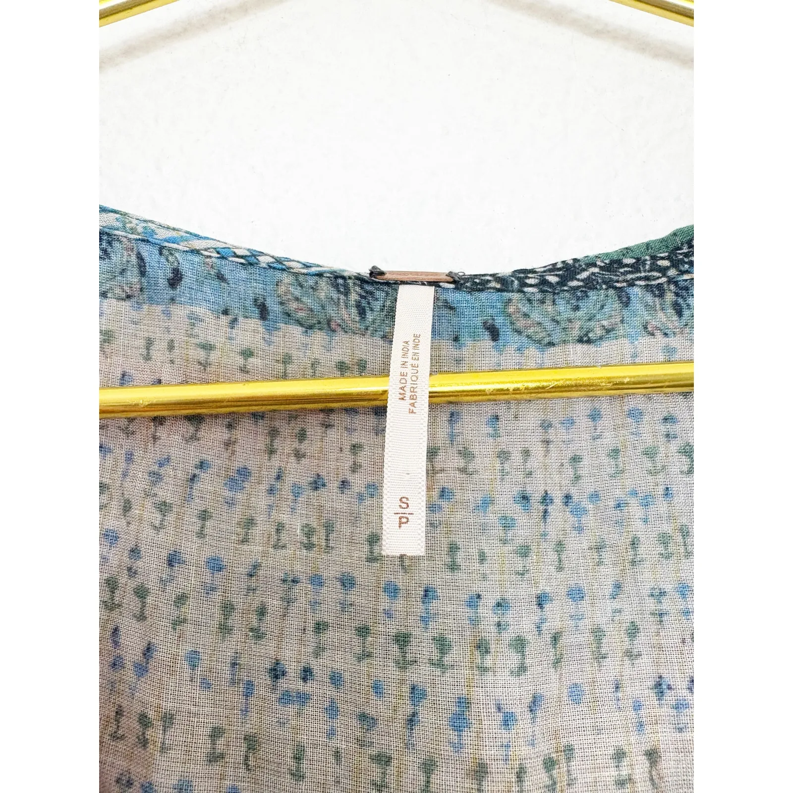 Free People Rosalee Maxi Dress Size Small Oversized Beach Coverup Boho Hippie - Image 6