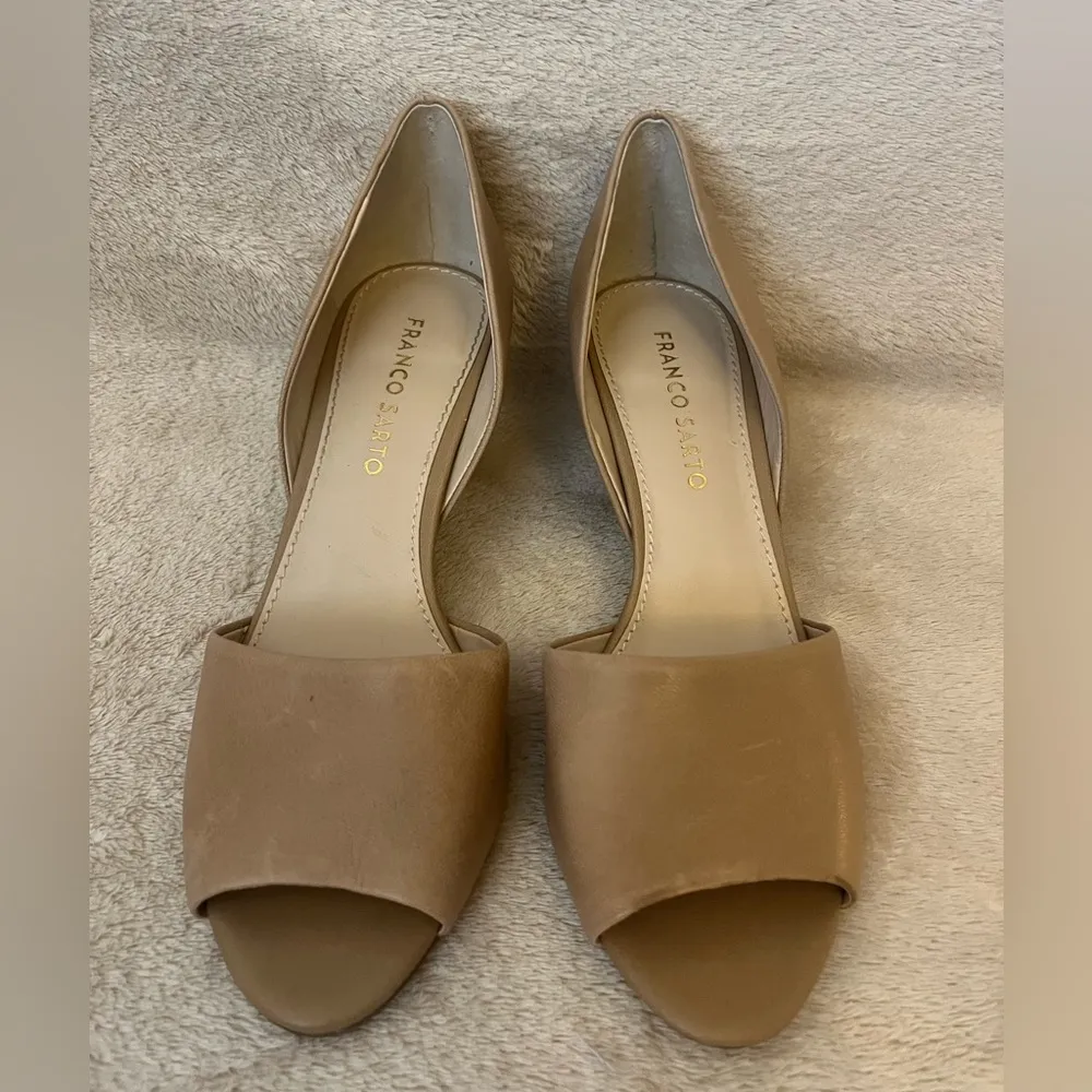 Franco Sarto  Open Toe Kitten Heel - Image 4