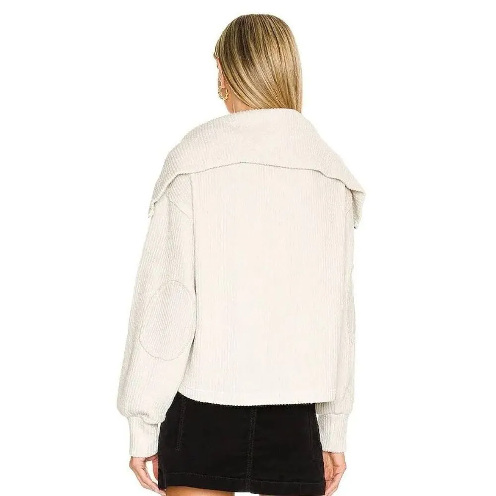 Free People Dean Pullover Sz Large Cream - Image 2