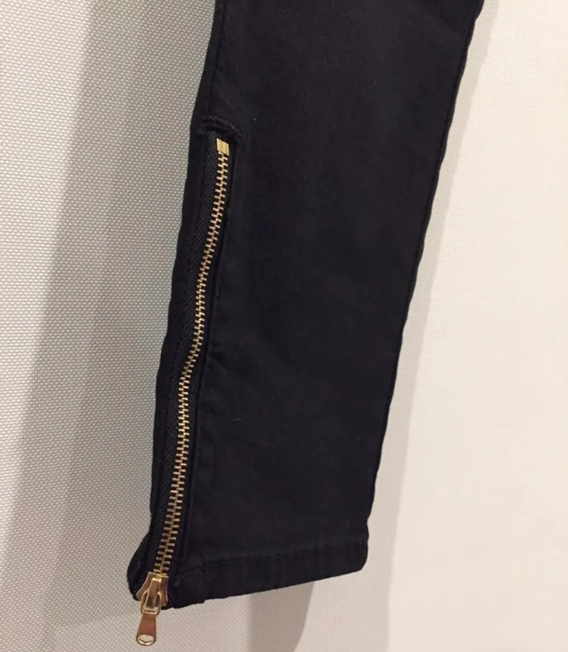 vanity black tali ankle zip skinny jeans - Image 6