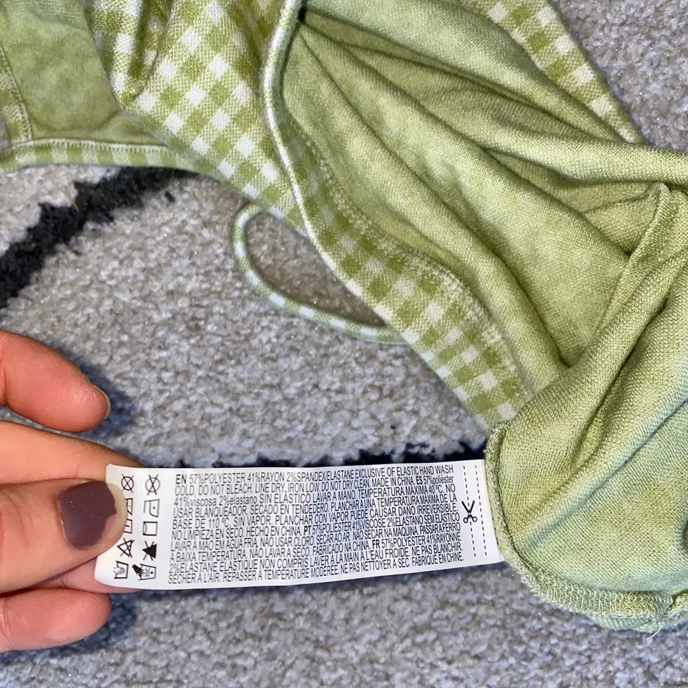 Gingham Cropped Cami & Skirt Set - Image 6