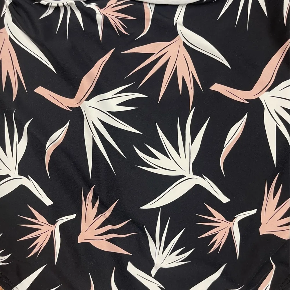 Sea Angel Medium Retro Floral Tropical Pastel V Neck Swimsuit 50’s - Image 6