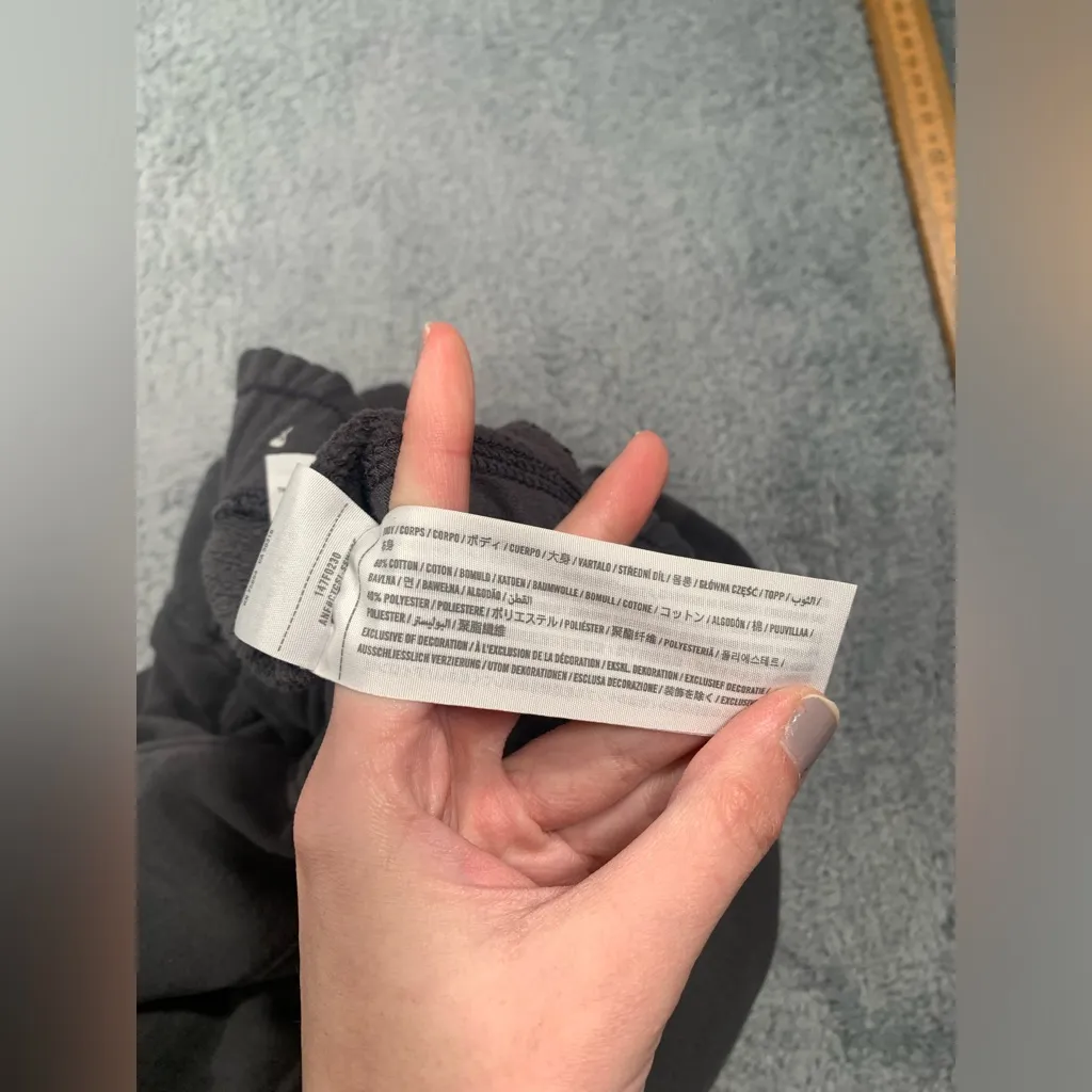 Abercrombie & fitch Gray Jogger Pants soft a&f collection medium - Image 5