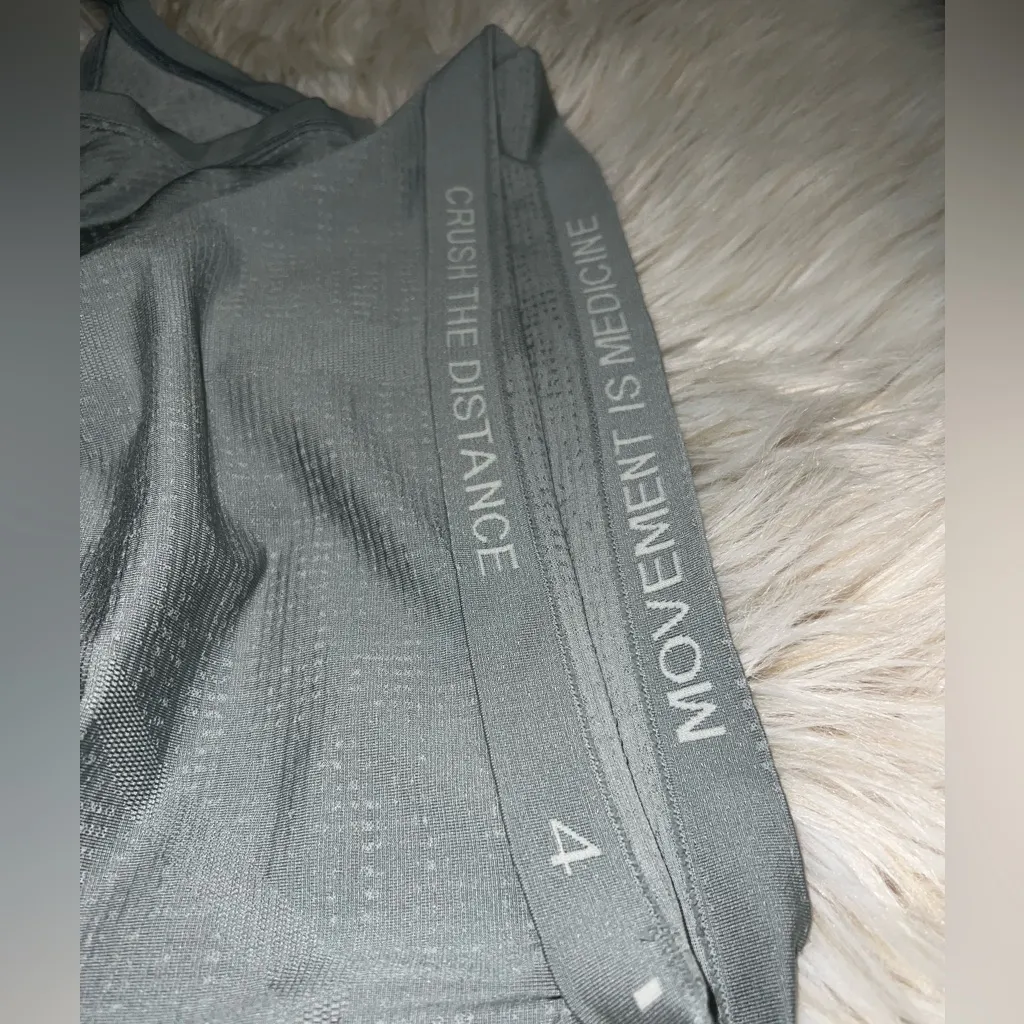LULULEMON Disconnect Rhino Grey Vapor Swiftly Tech Racerback 2.0 Tank Top - Image 3