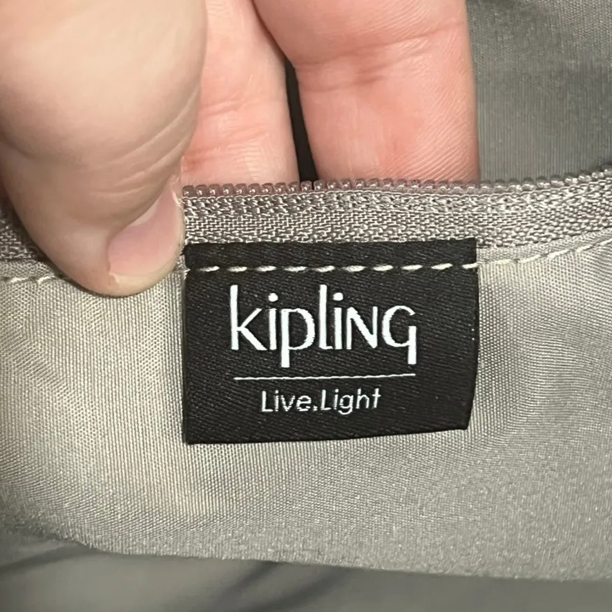 Kipling Womens Tote Bag Navy Blue Purse Shoulder Softshell Era Travel - Image 14