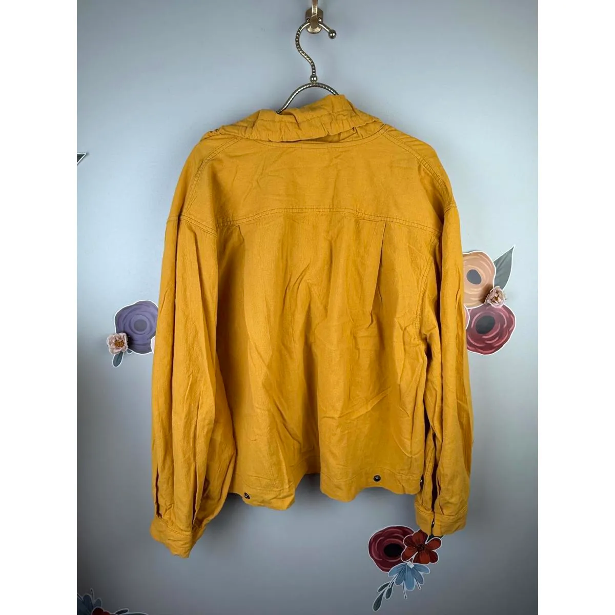 Out From Under by Urban Outfitters Yellow Lyra Utility Popover - Size - Small - Image 4