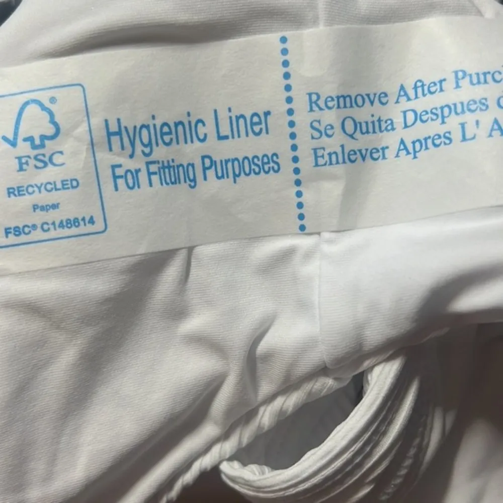 NWT Andie Swim The Banded Cheeky Rib Bottom Bikini Bottoms White Size Large L - Image 6