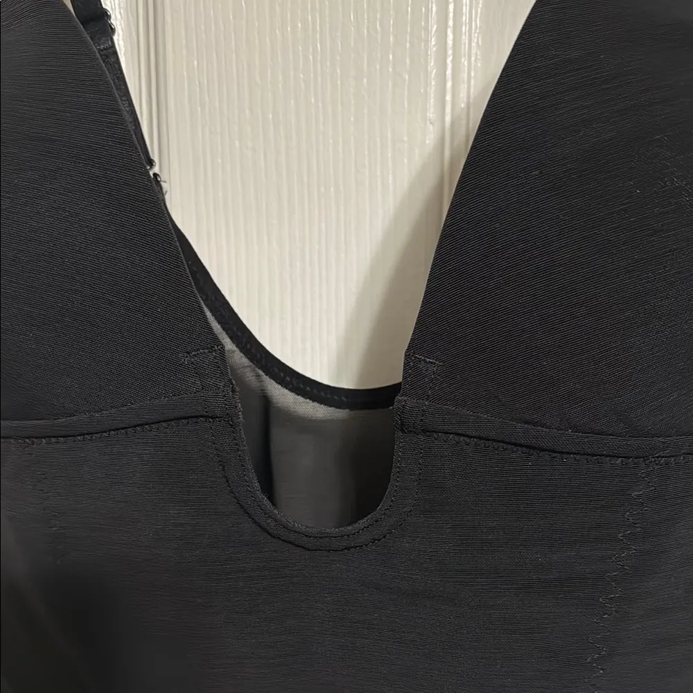 Black one piece thong shapewear Size XL - Image 2