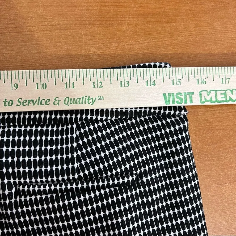 Chicos womens ￼ 0R‎ Us 4R check patterned dress pants with pockets ￼ - Image 5