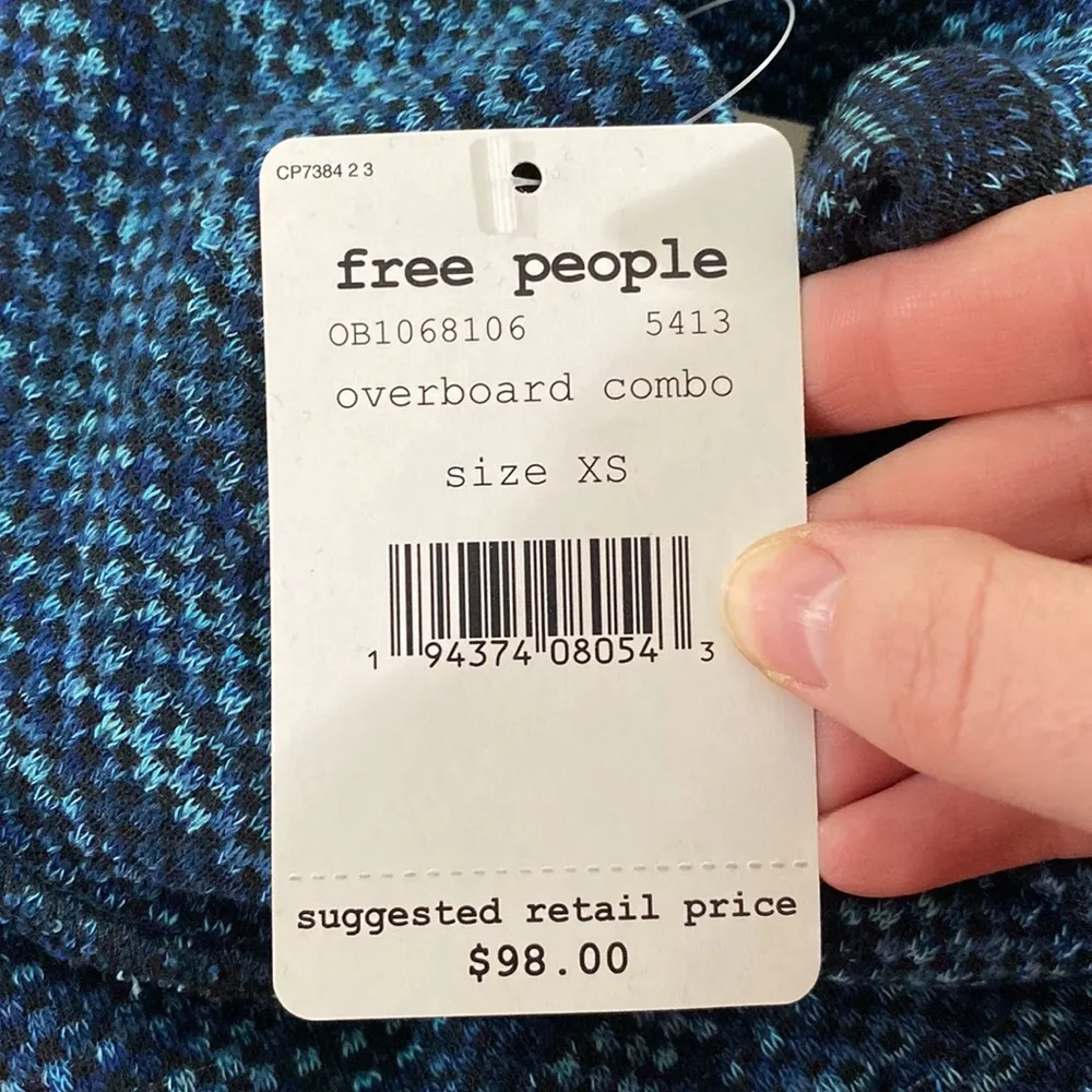 Free People Sunny Days turtleneck top in overboard combo size XS - Image 12