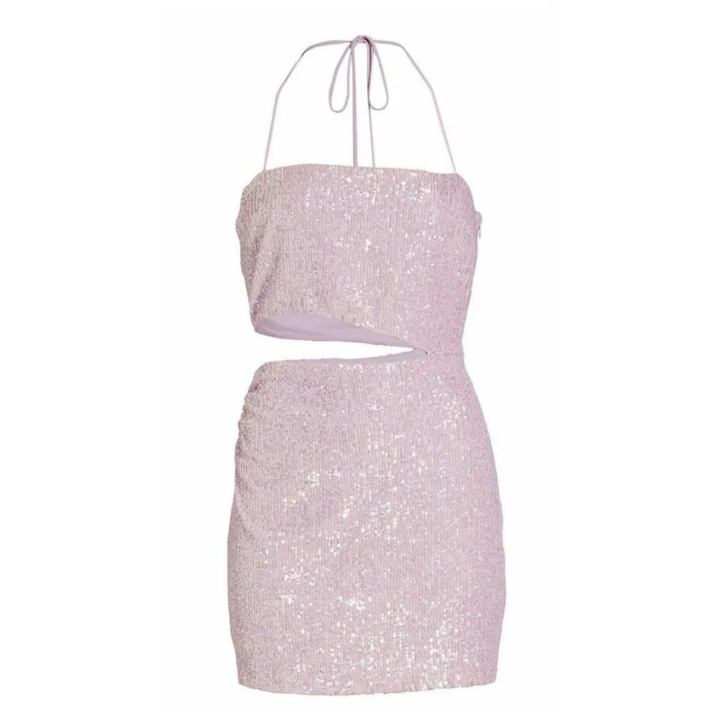 Amanda‎ Uprichard Women’s Sequin Cut Out Mini Dress - Image 3
