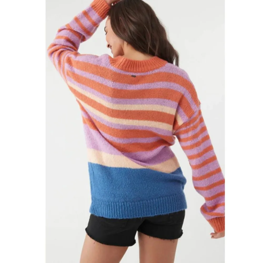 NWT O'NEILL FLOYD SWEATER MULTICOLOR STRIPED XXL - Image 4