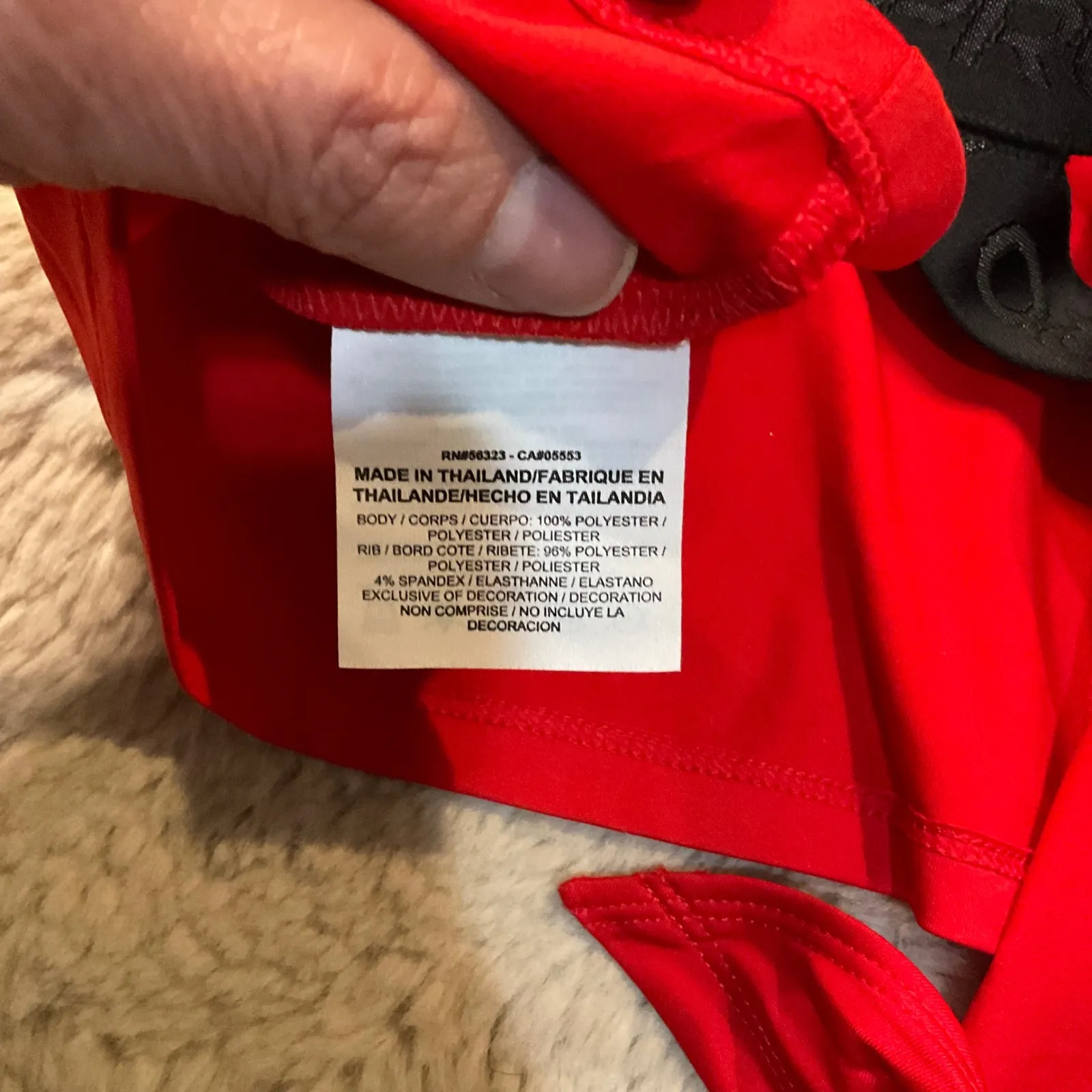 Nike Pro Tank‎ Top Size Small Red Tie Back New Sample Garment - Image 9