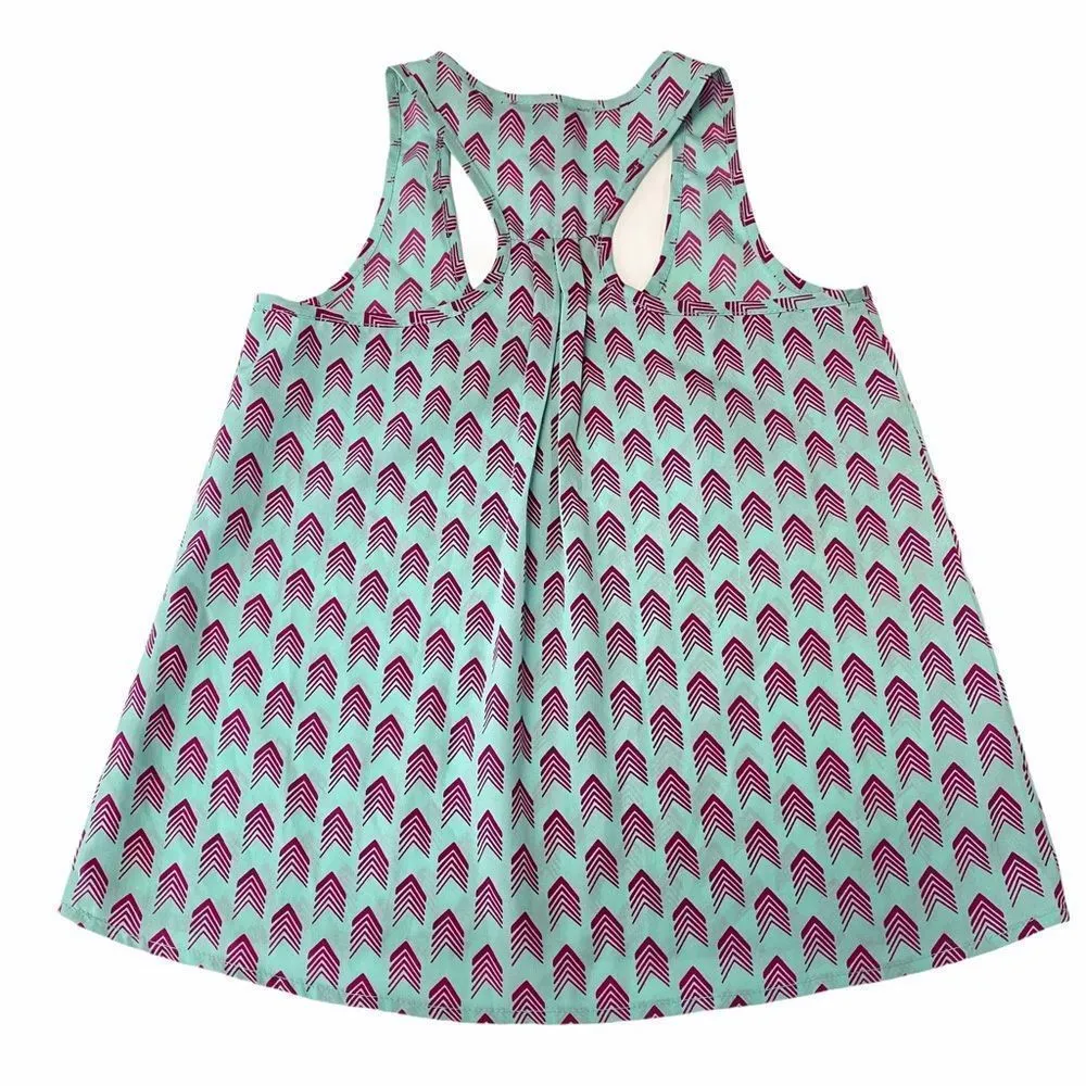 AQUA Small Chevron Print Tank Top - Image 3