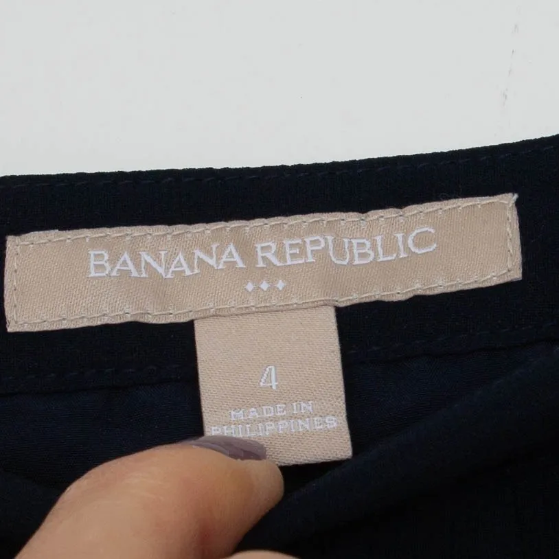 NWT Banana Republic Womens Pleated Skirt Size 4 Colorblock Party Office Work - Image 4