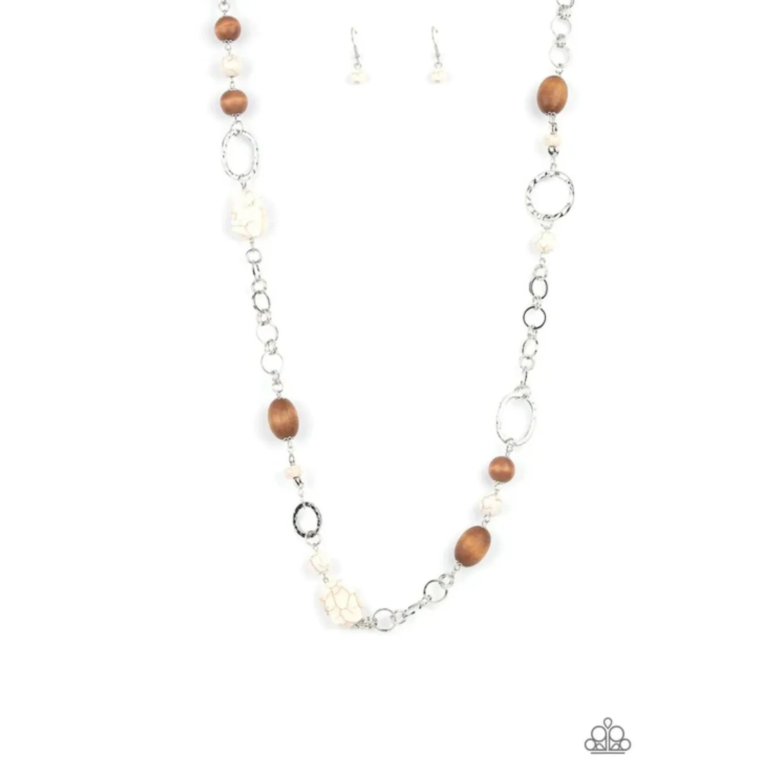 Prairie Reserve White Necklace (206) - Image 2