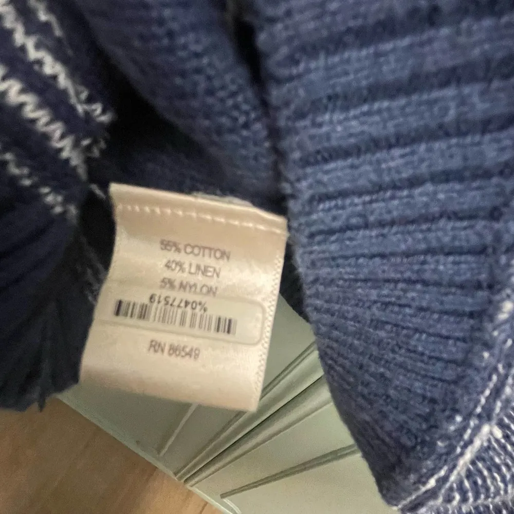 Tommy Bahama Relax Linen Blend Hooded Sweater Size Small EUC - Image 2