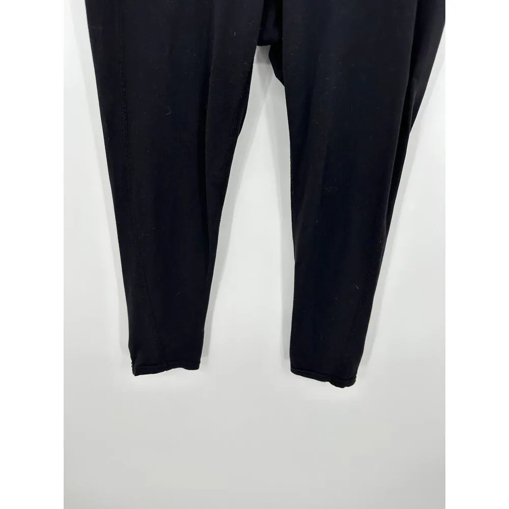 Athleta Womens Black Capri Cropped Leggings Size S Activewear Workout Casual - Image 3
