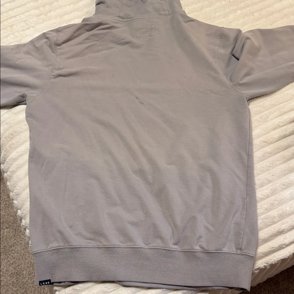 LSKD Gray Hoodie Size XS - Image 3
