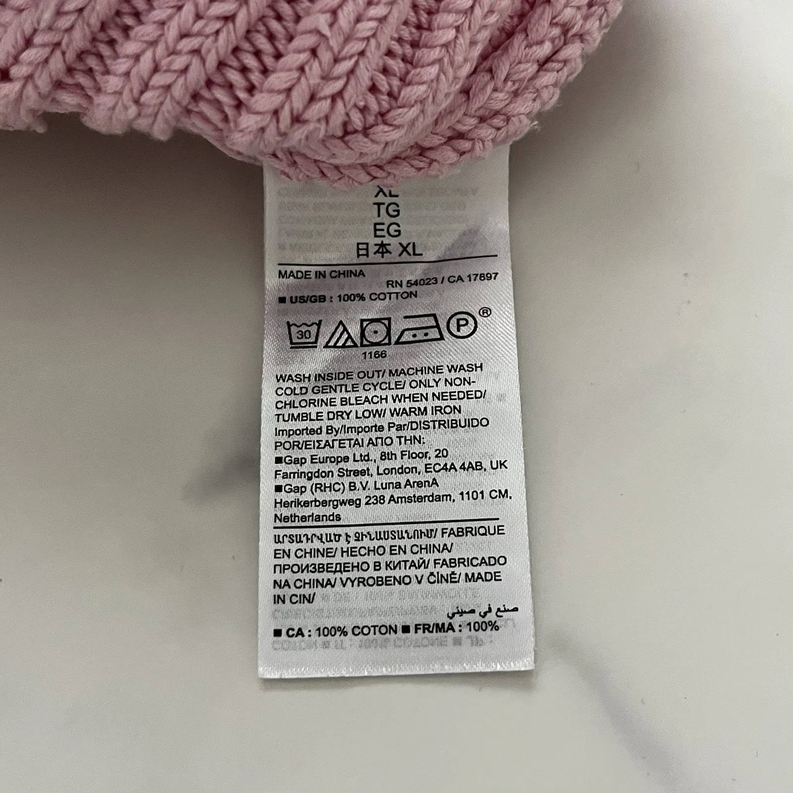 Banana Republic Janie cropped sweater pink spring lily size XL Cottage Core Chic - Image 7