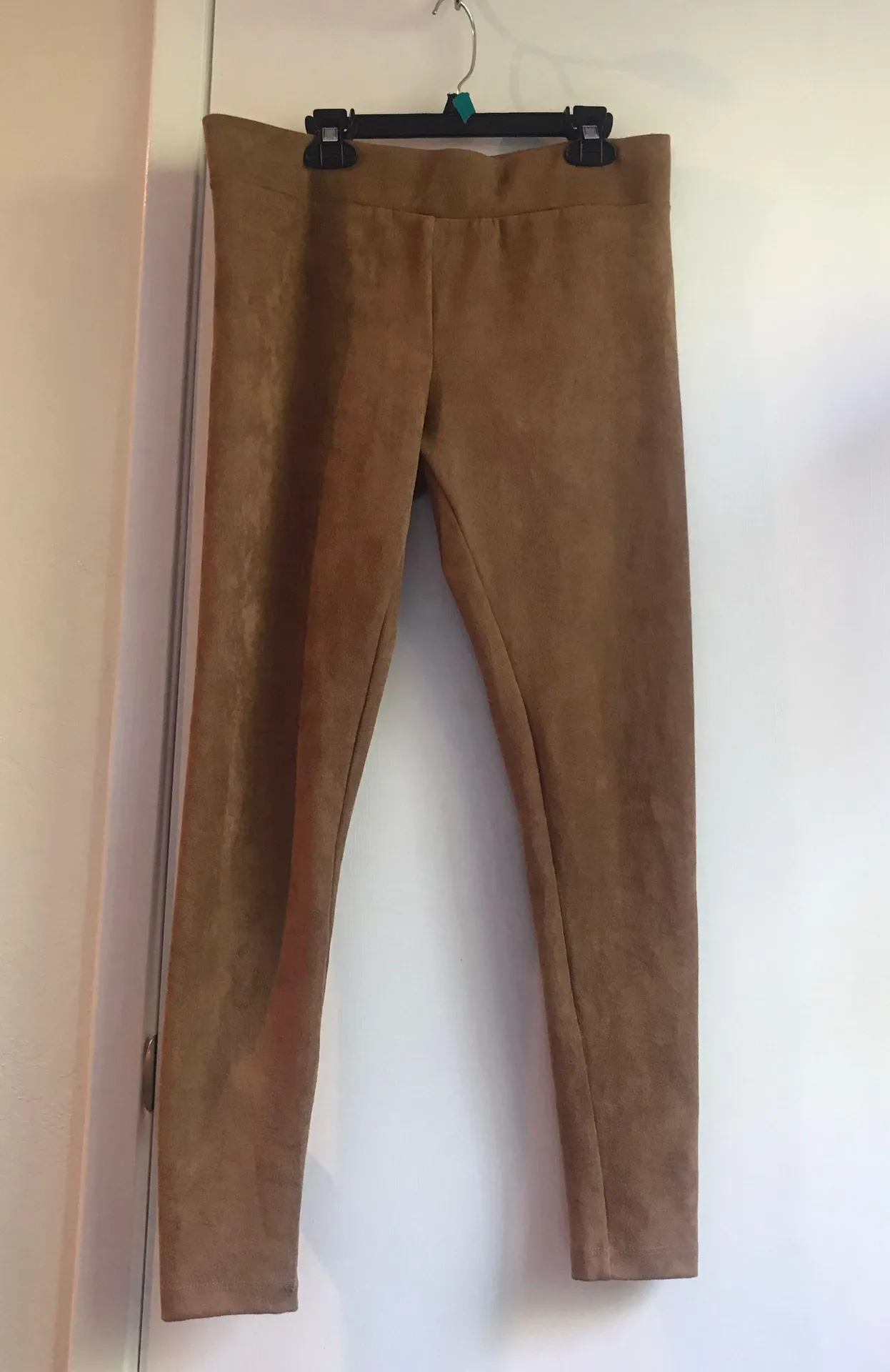 Fuax Suede Leggings - Image 3