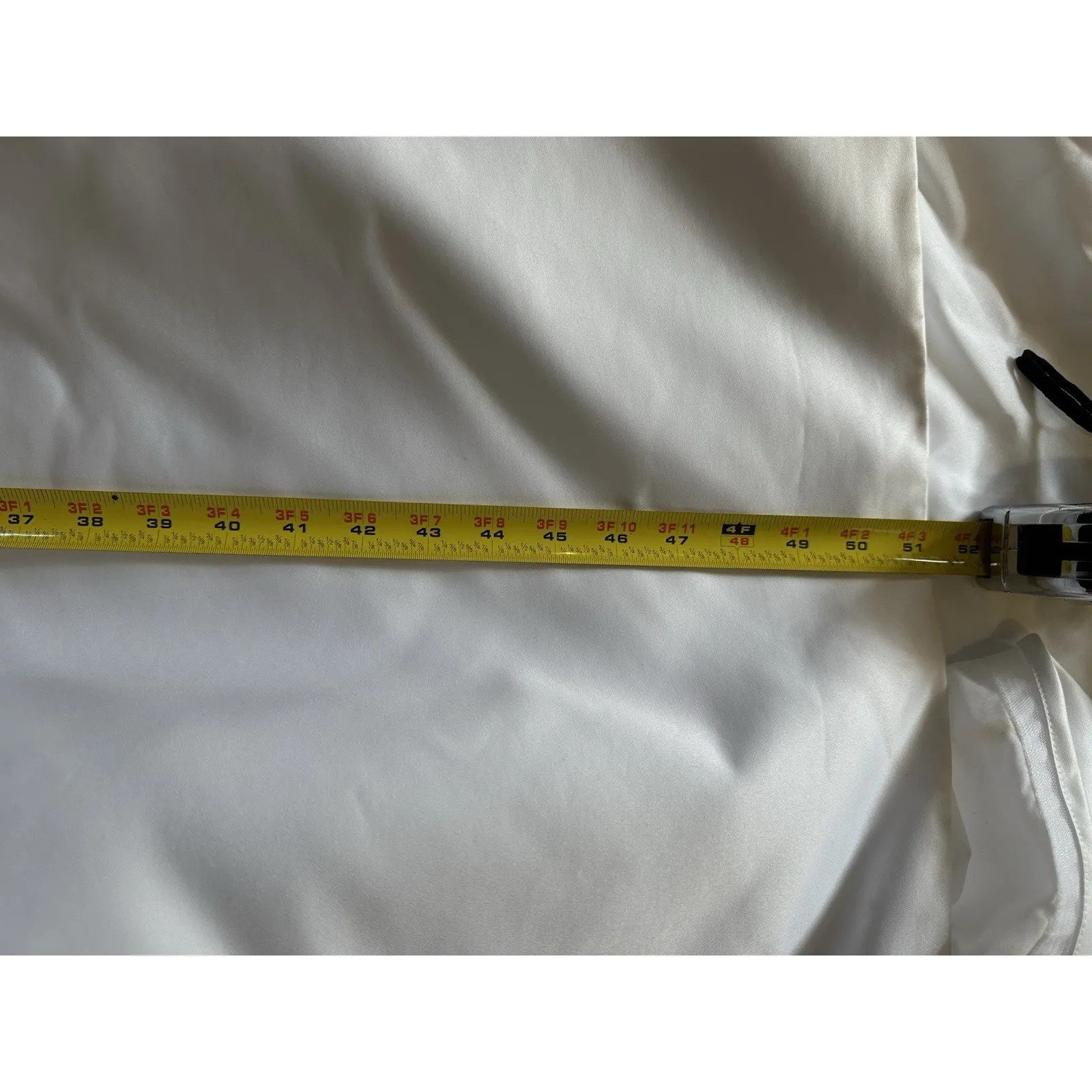 VINTAGE David's Bridal Michelangelo Beaded Wedding Dress Fit&Flare White Size 8 - Image 16