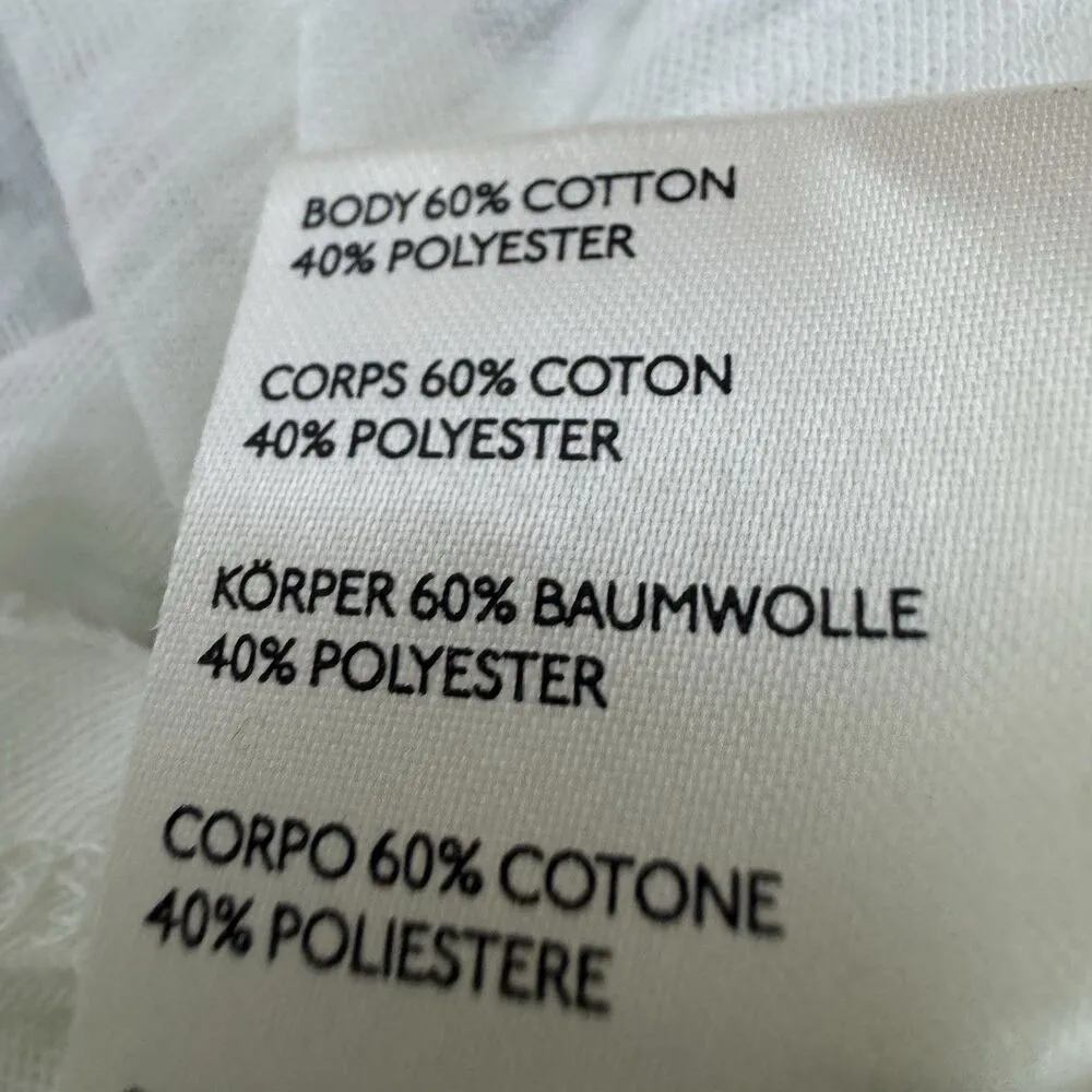 Free People Oversized Sandy Tank Top Size S White Flowy Lagenlook Boho Beachy - Image 6