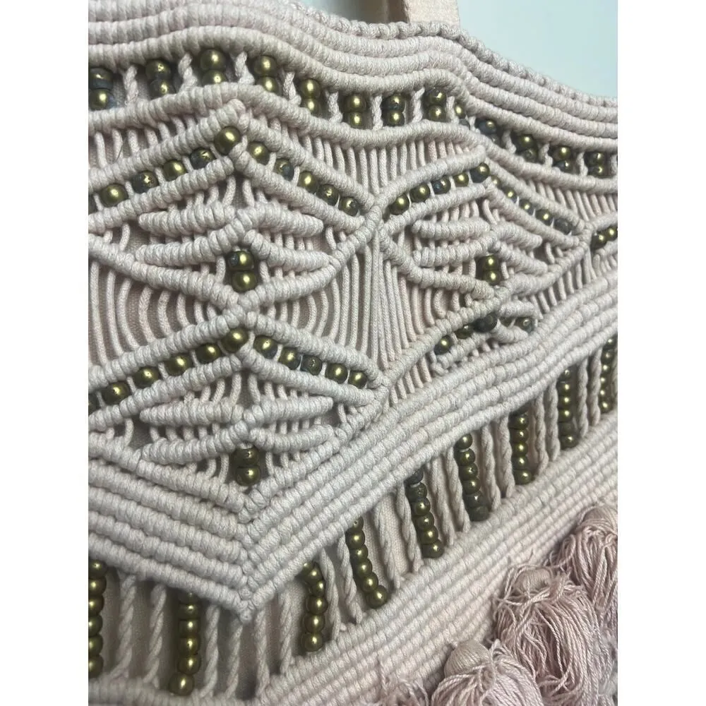 Cleobella Swoon Tote Bag in Blush - Image 8