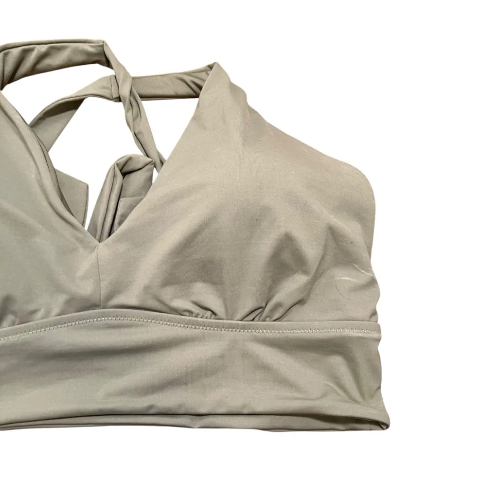 Athleta Plunge Bikini Top D-DD Eucalyptus Green L - Image 5