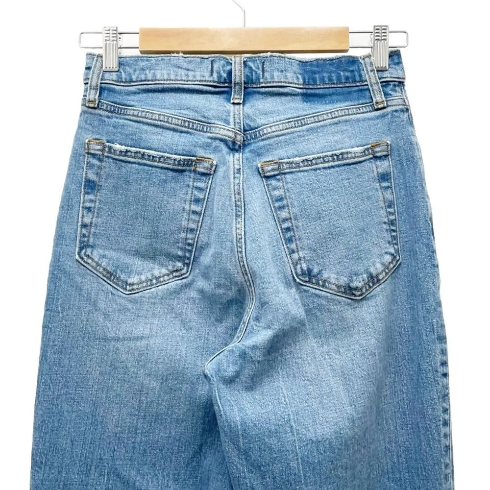 Abercrombie & Fitch 90s Curve Love High Rise Jeans Medium Wash Women's Size 27 - Image 5