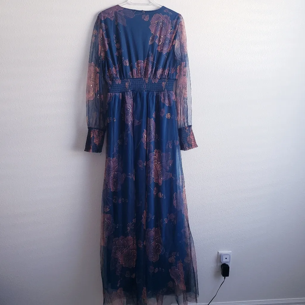 Baltic Born Layla Tulle Maxi Dress Long Sleeve New Without Tags - Image 8