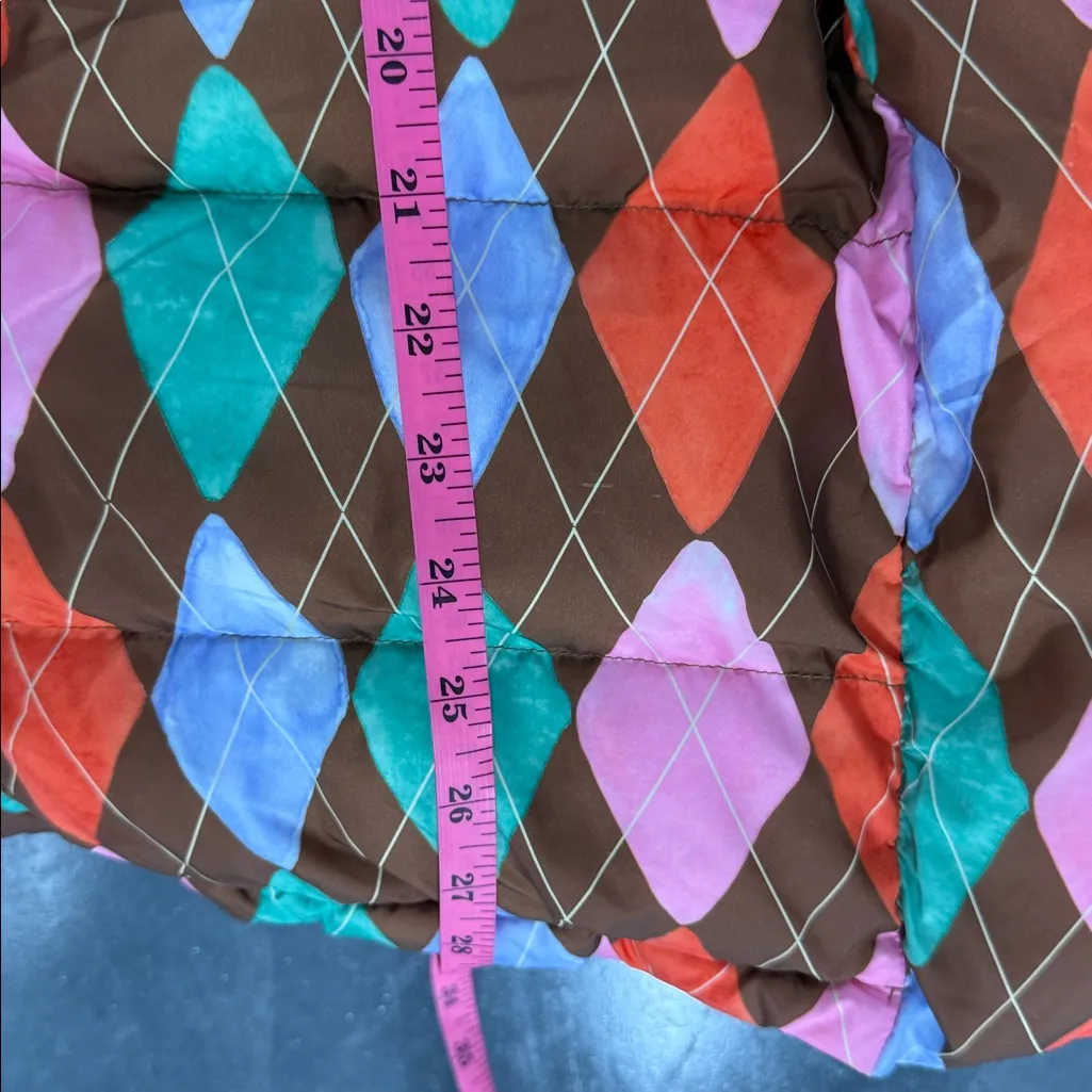 Rachel Antonoff Belted Puffer XS Orange - Image 12