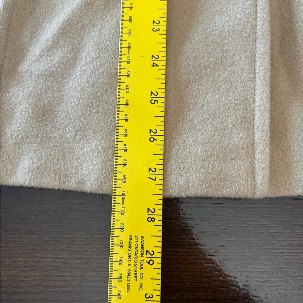 St. John's Bay Tan Double-Breasted Pea Coat - Image 6