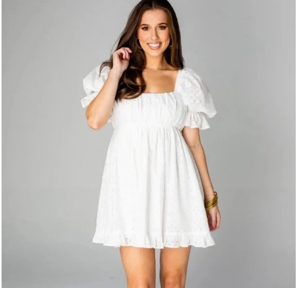 Buddy Love White Dress - Image 3