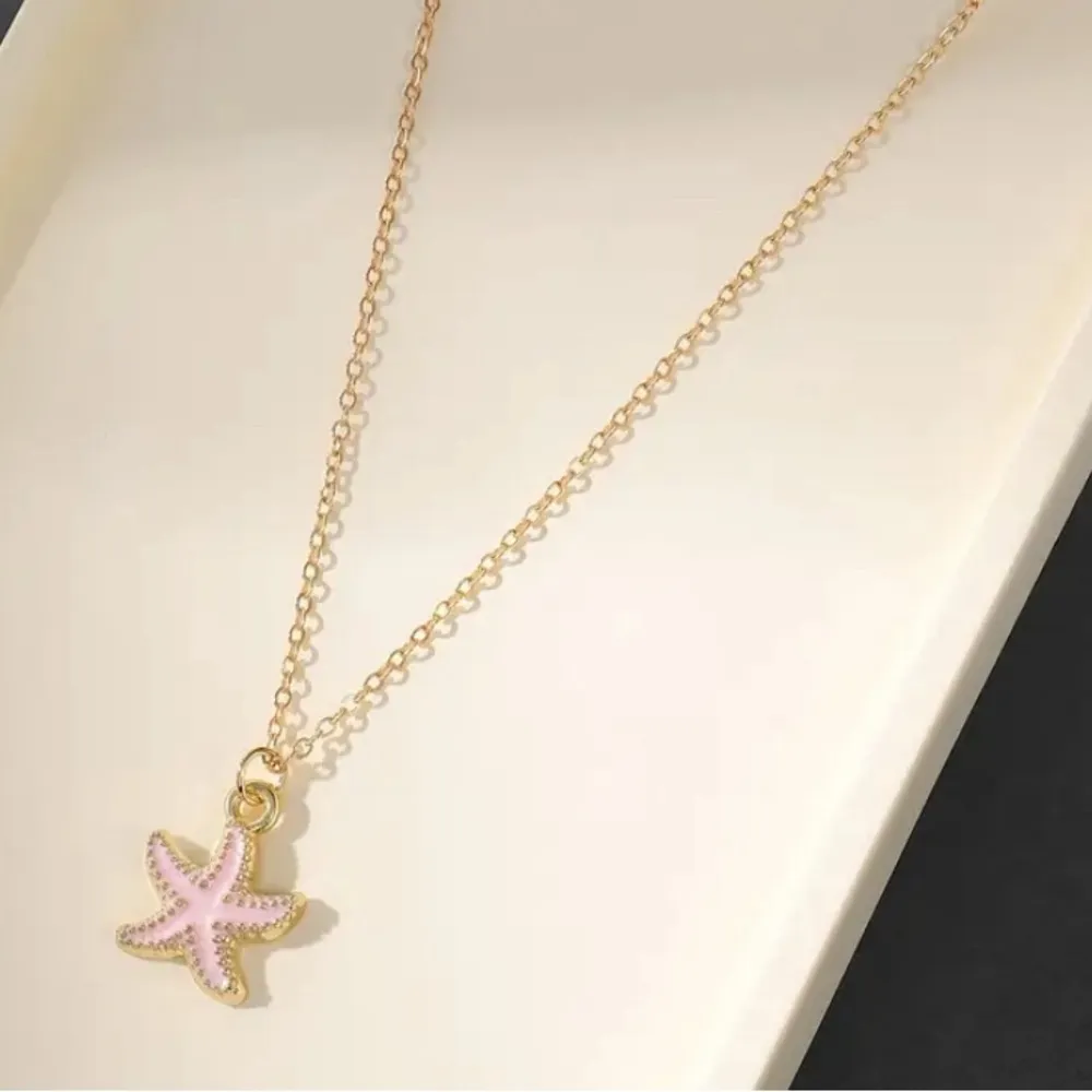Pink Starfish Necklace - Image 3