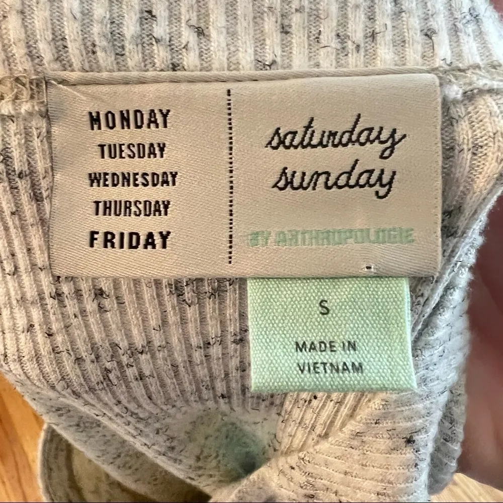 ANTHROPOLOGIE Saturday Sunday Boat Neck Knit - Image 6