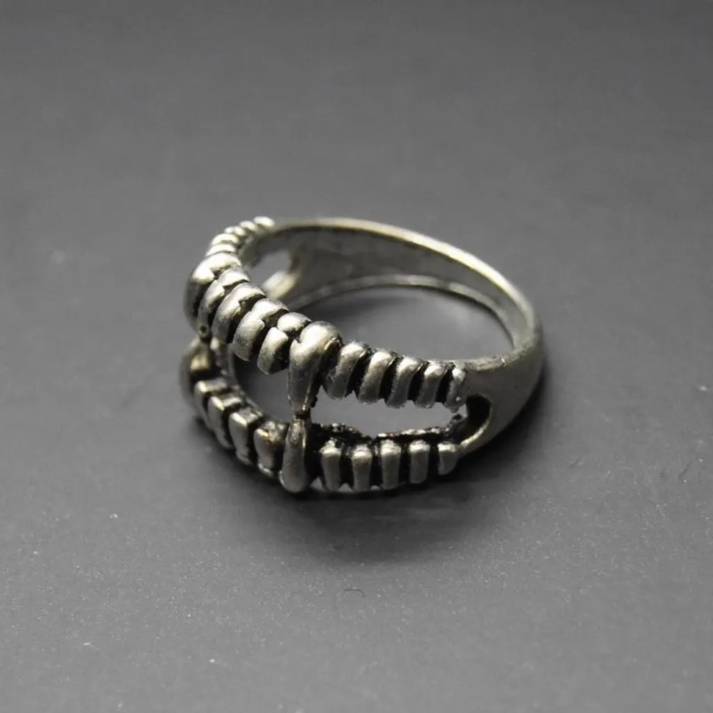 Jaws Ring Silver - Image 6