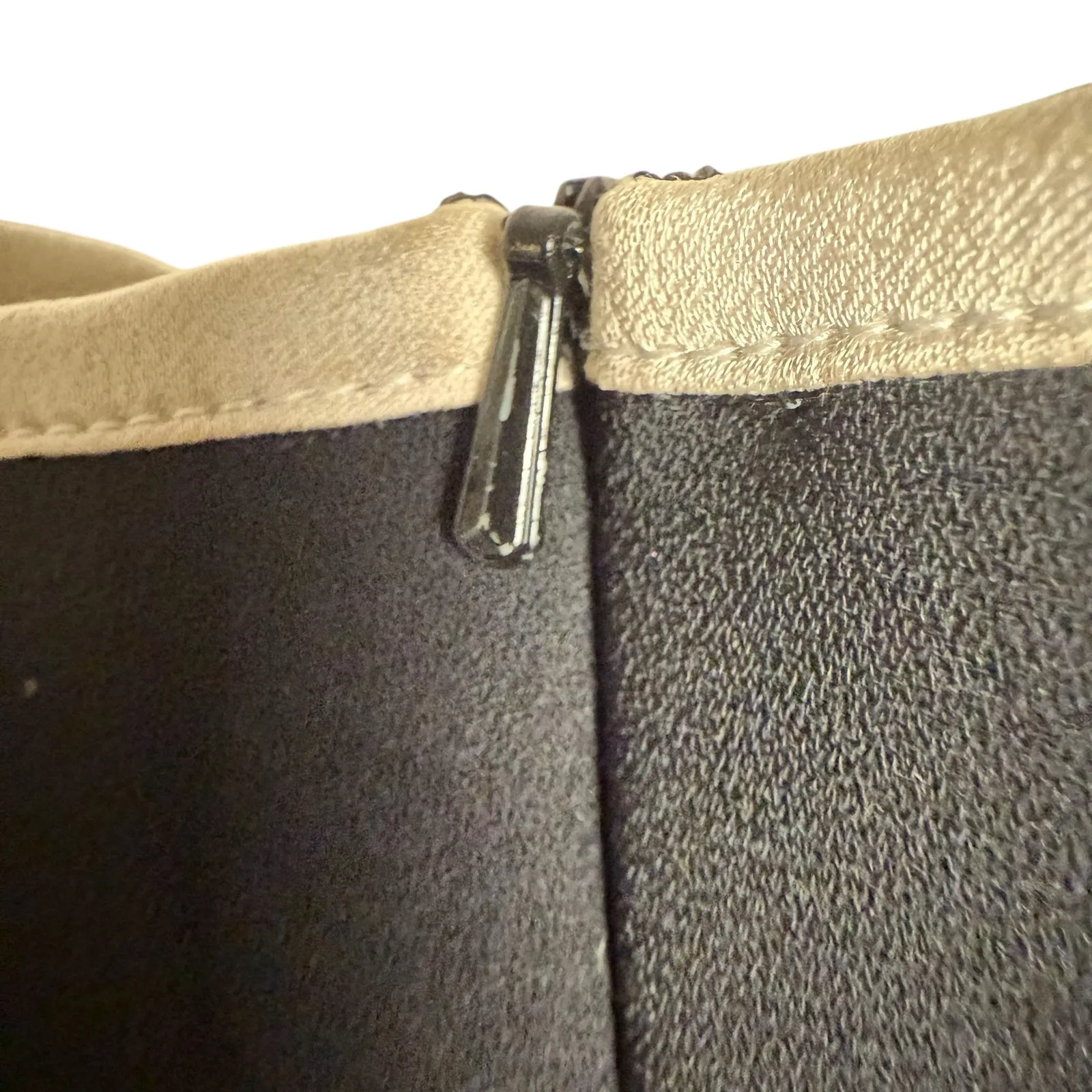 Paris Georgia Black Cream Sweetheart Heart Minimalist Cocktail Midi Dress Size M Size M - Image 10