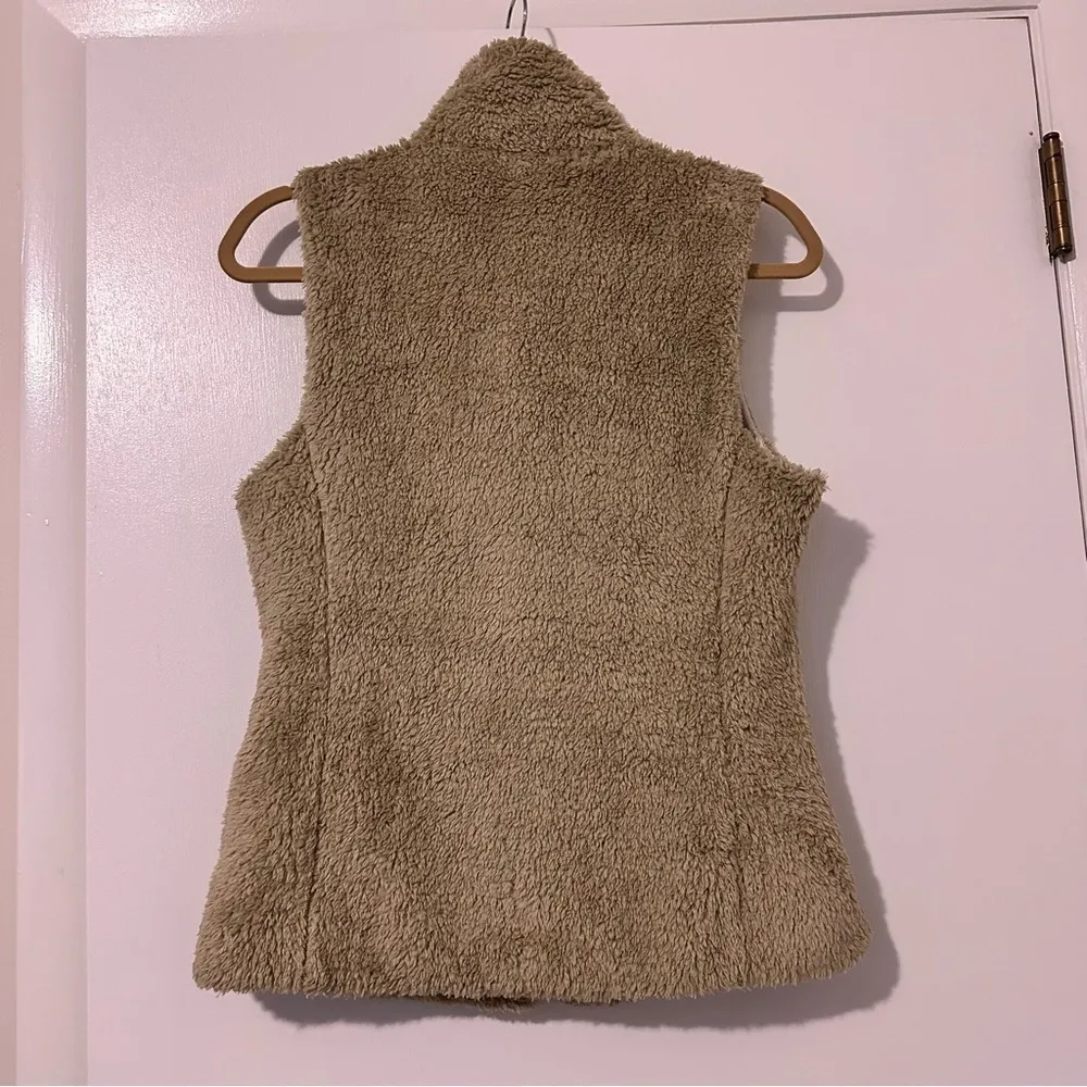 Patagonia Los Gatos Zip Front Vest Women’s Medium Cream Tan - Image 5